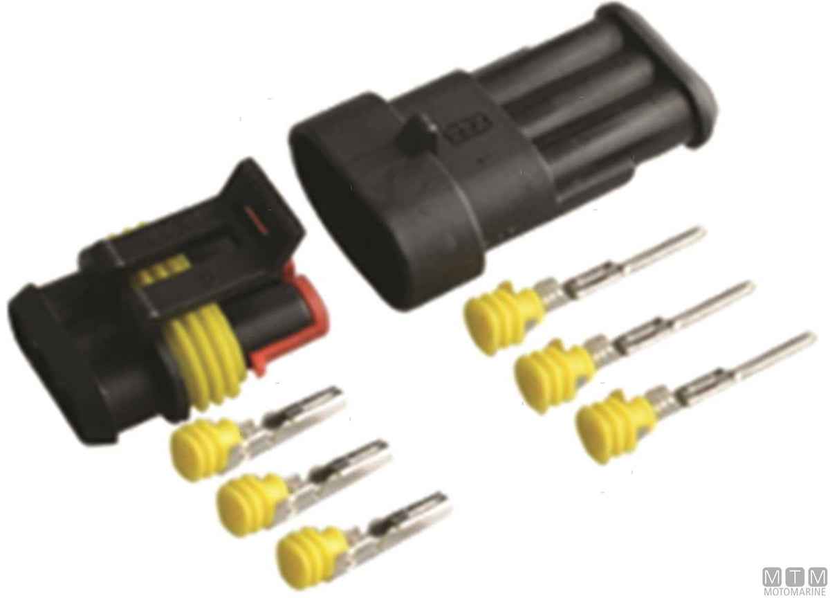 Quick connector T-Type 6-pole - original photo Motomarine Srl