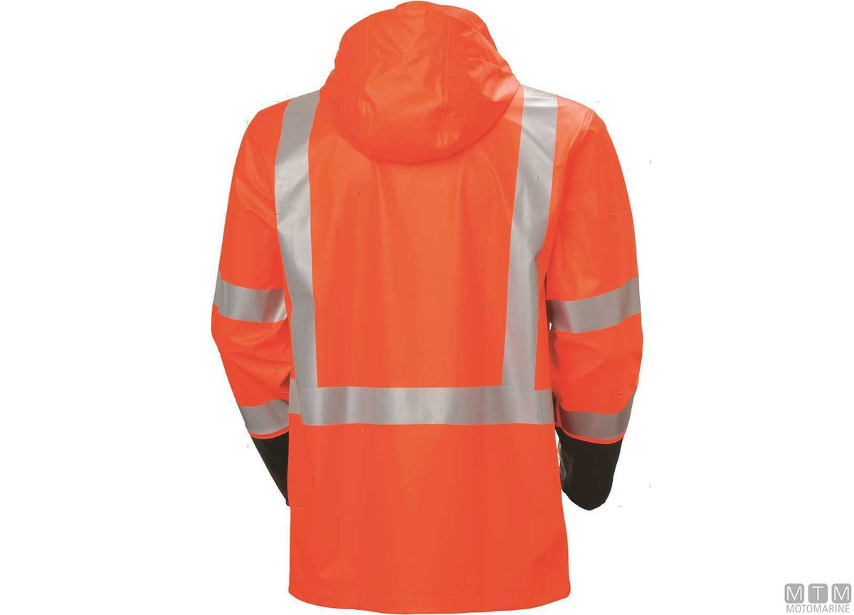 Jacket H/H WW rainwear Addvis 269 Hi-Vis orange S - original photo Motomarine Srl