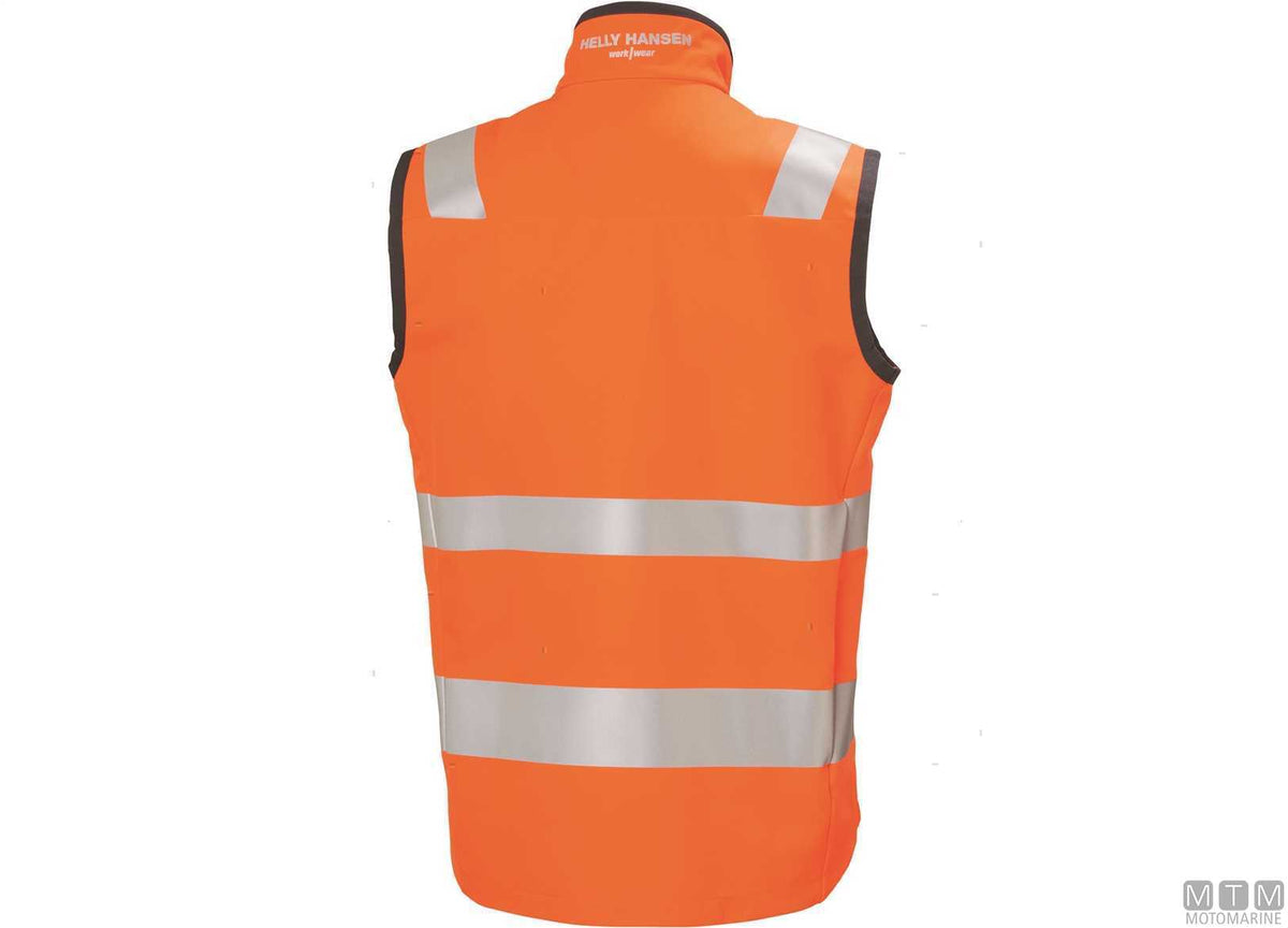 Technical vest H/H WW Alna 4X 269 Hi-Vis orange XL - original photo Motomarine Srl