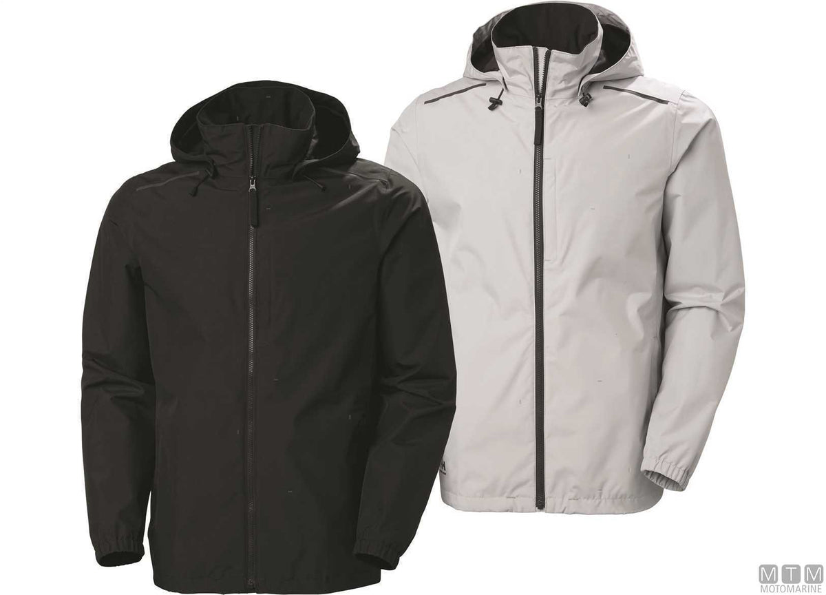 H/H WW Manchester Shell 2.0 jacket 910 light grey 2XL - original photo Motomarine Srl