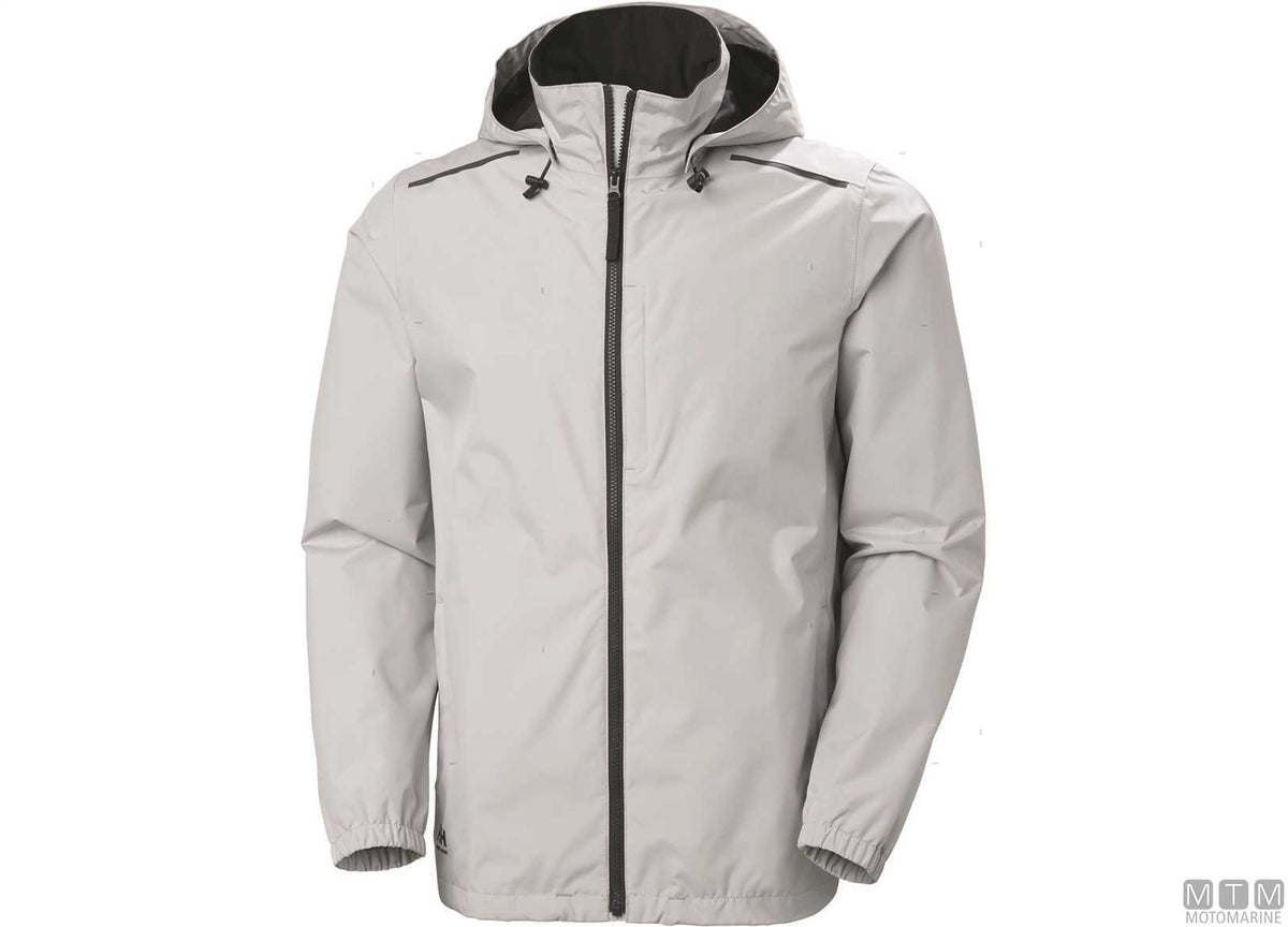 H/H WW Manchester Shell 2.0 jacket 910 light grey S - original photo Motomarine Srl