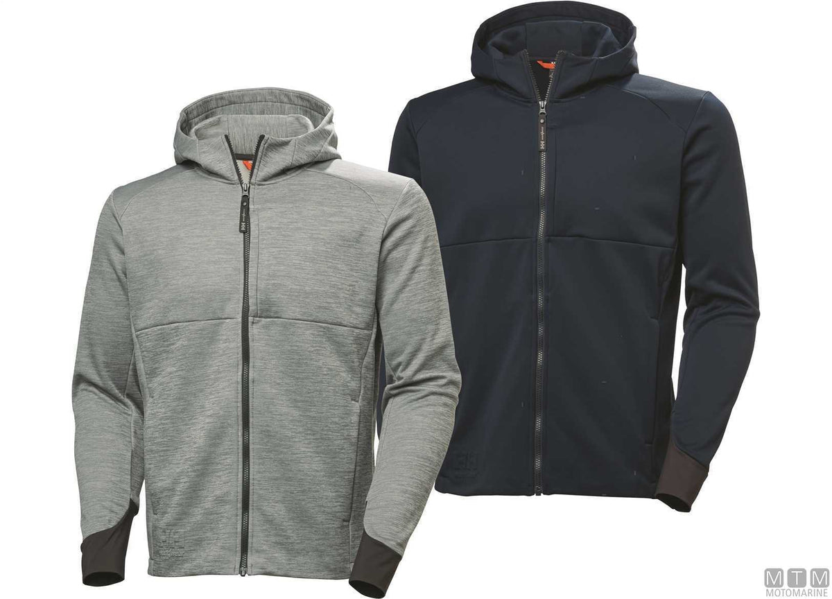 H/H WW Tech Midlayer Hooded Jacket 930 grey S - original photo Motomarine Srl