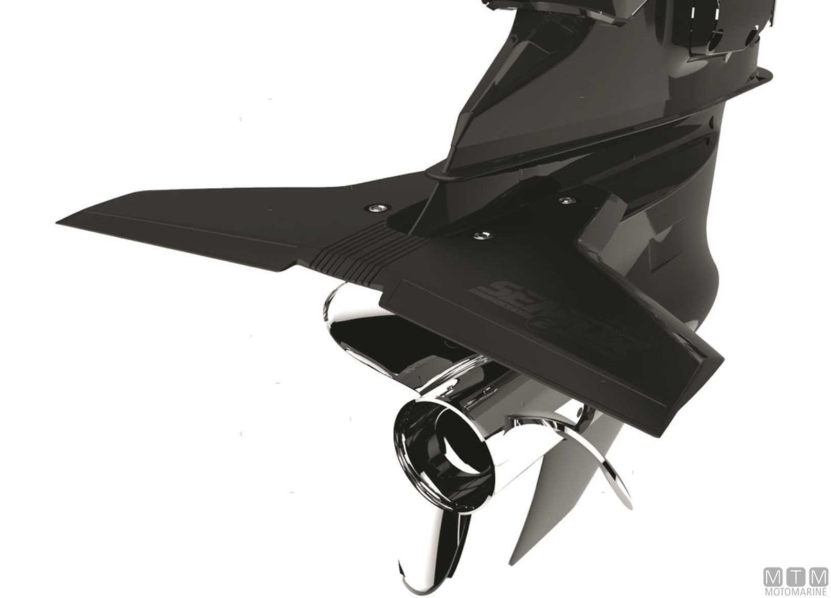Stingray Classic Senior hydrofoils for engines from 40 to 300 HP - original photo Motomarine Srl