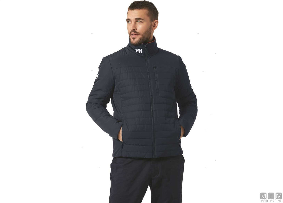 H/H Crew Insulator 2.0 Jacket 597 Navy L - original photo Motomarine Srl