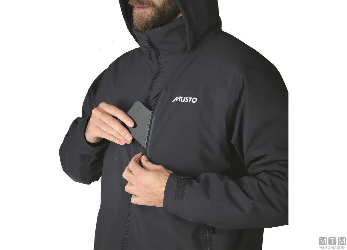Musto BR1 Primaloft Midlayer 598 Navy Blue Jacket M - original photo Motomarine Srl