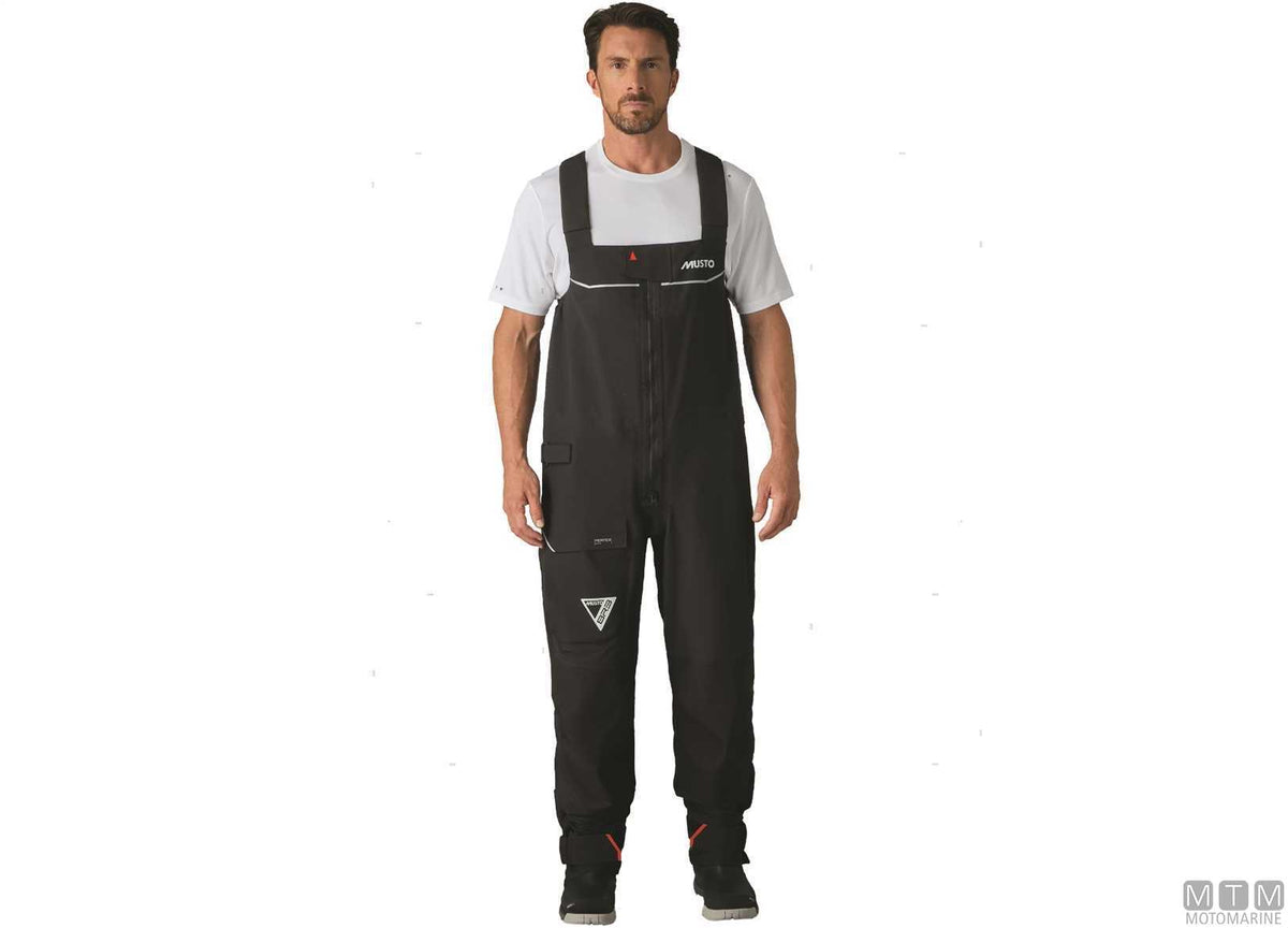 Musto BR3 Pertex Offshore Salopette 990 black 2XL - original photo Motomarine Srl