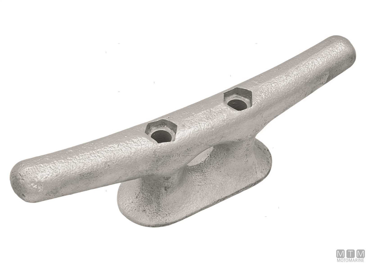 Dock cleat L254 mm hot-dip galvanized steel - original photo Motomarine Srl