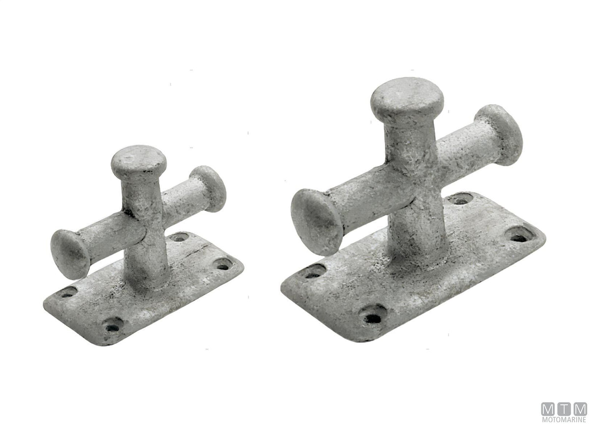 Cross cleat 110 mm hot-dip galvanized steel - original photo Motomarine Srl