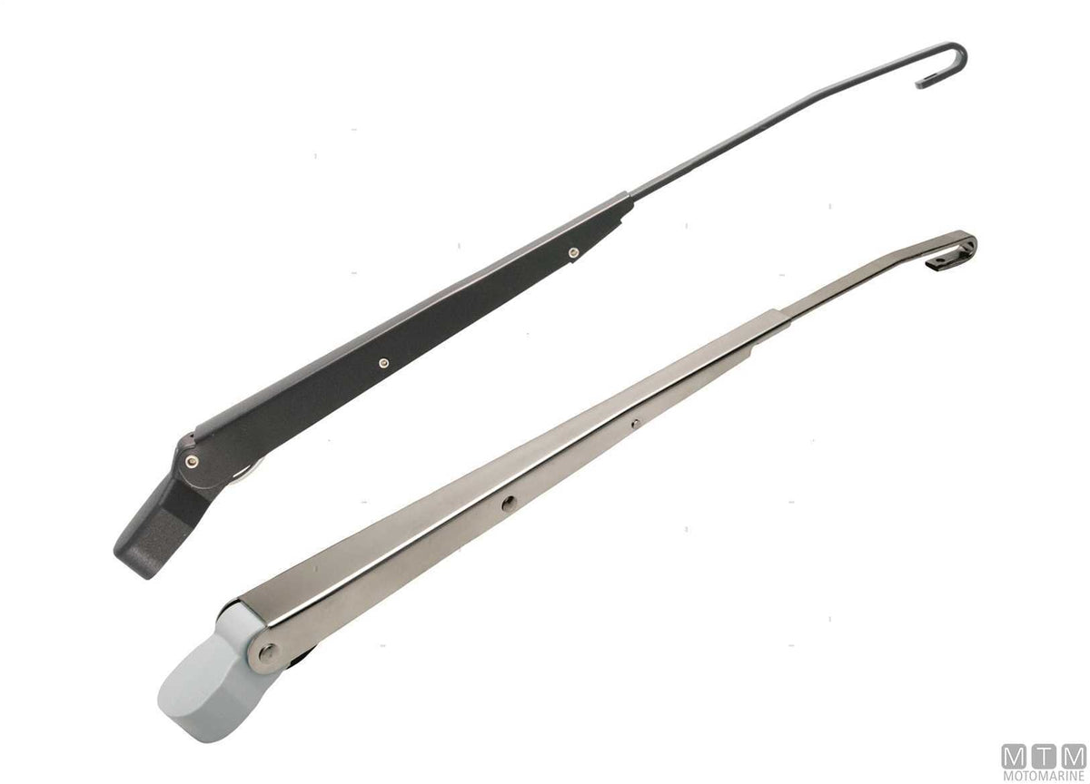 Telescopic arm burnished stainless steel 480/620 mm - original photo Motomarine Srl