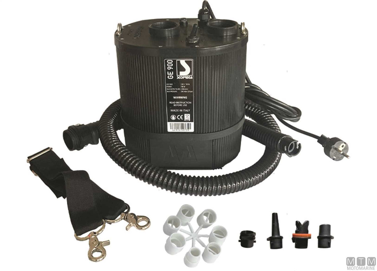 Electric inflator GE900AA-220V 250 mbar - original photo Motomarine Srl