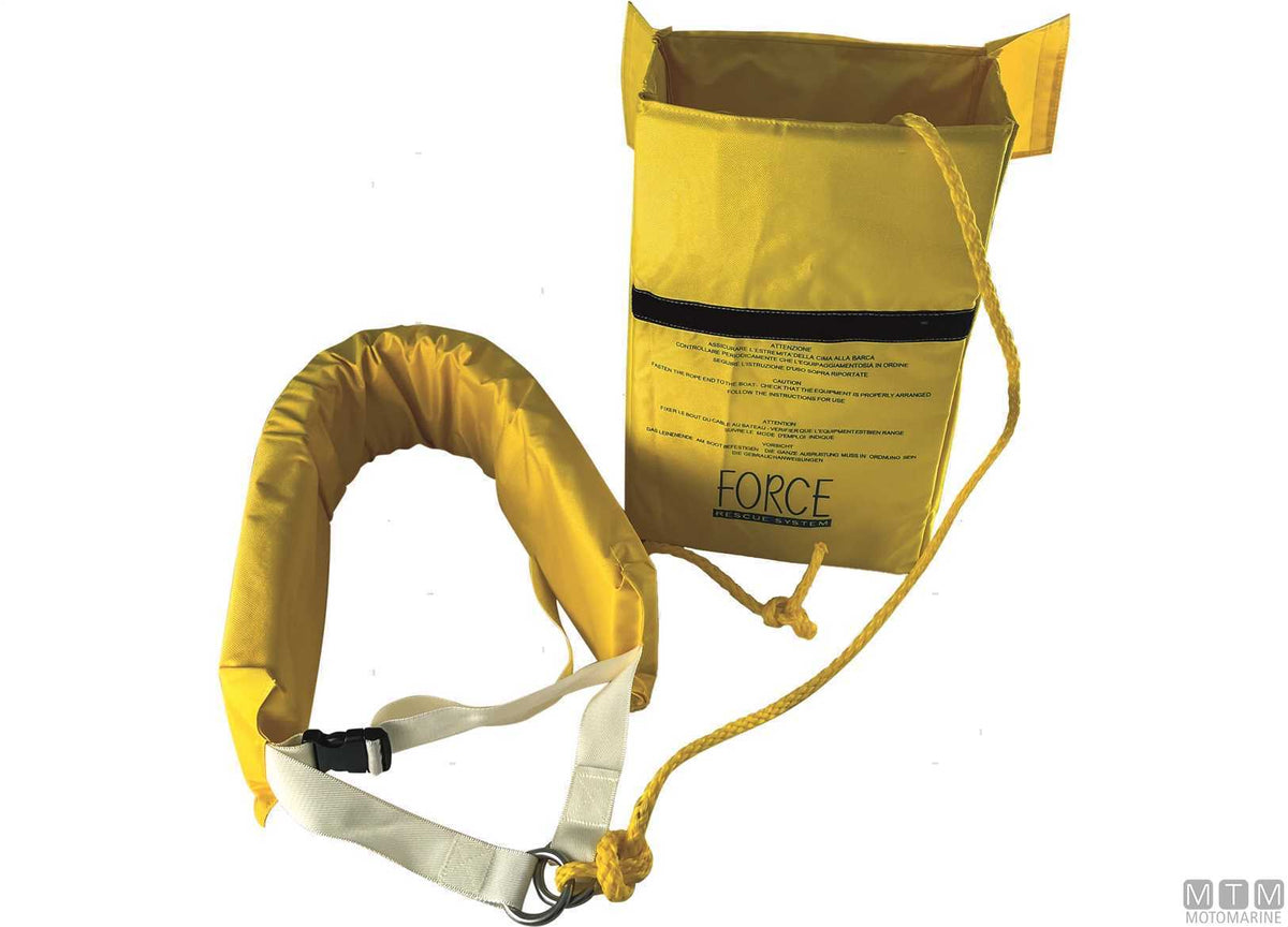 Safeling M.O.B. man overboard recovery system - original photo Motomarine Srl