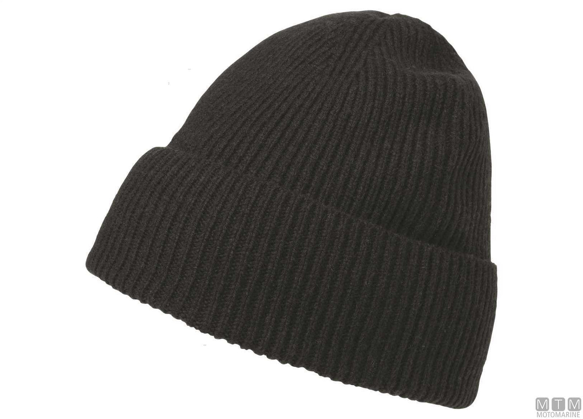 Wool beanie H/H 990 black - original photo Motomarine Srl