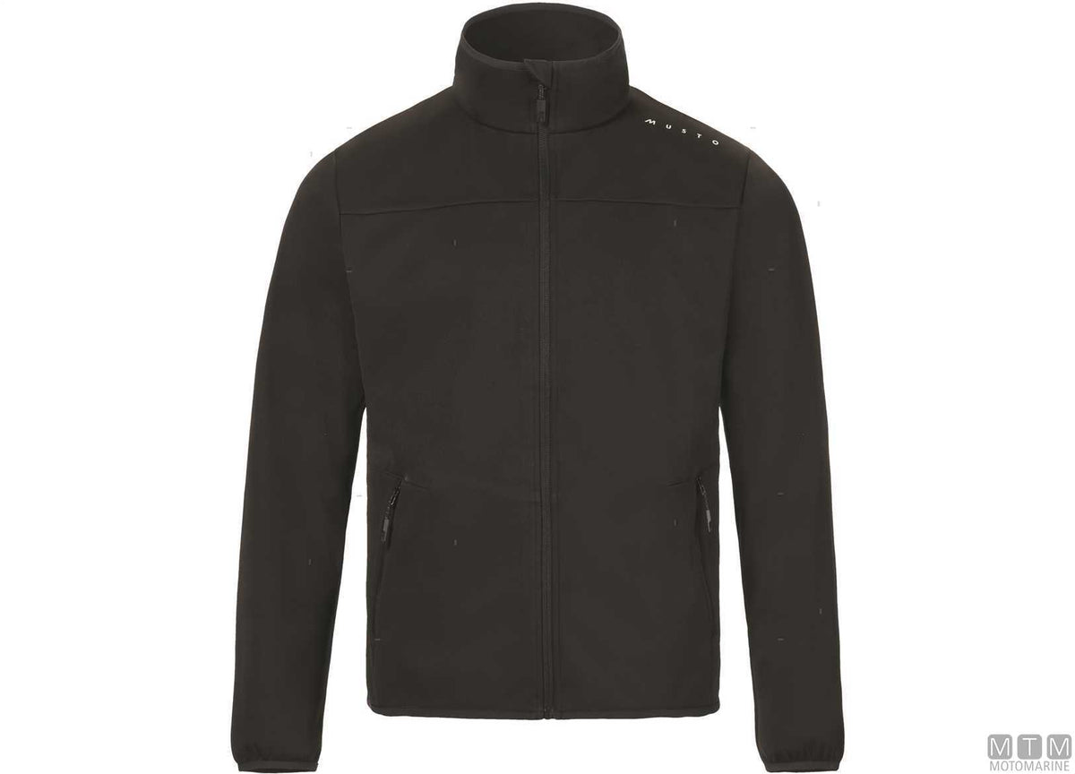 Musto Evo Crew Softshell Jacket 990 black L - original photo Motomarine Srl