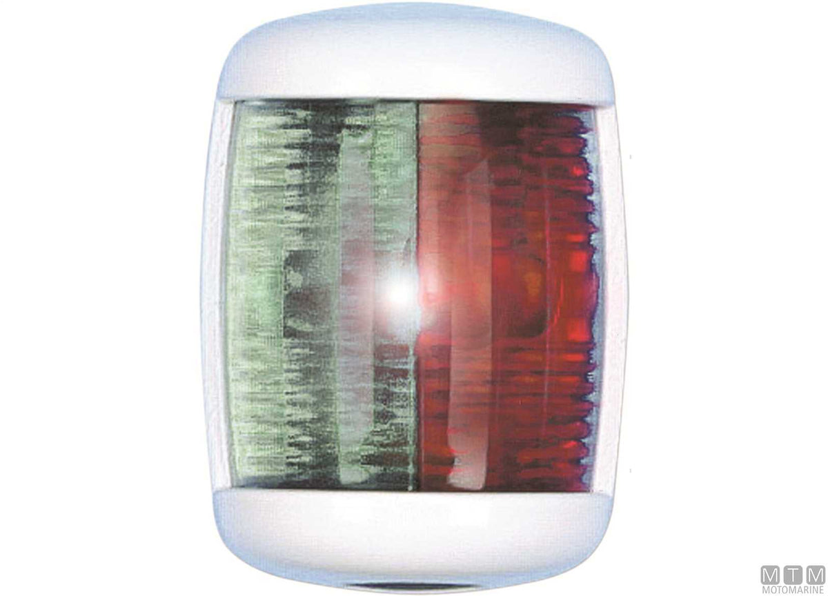 Green side navigation light LED Mini white 43x61 mm - original photo Motomarine Srl