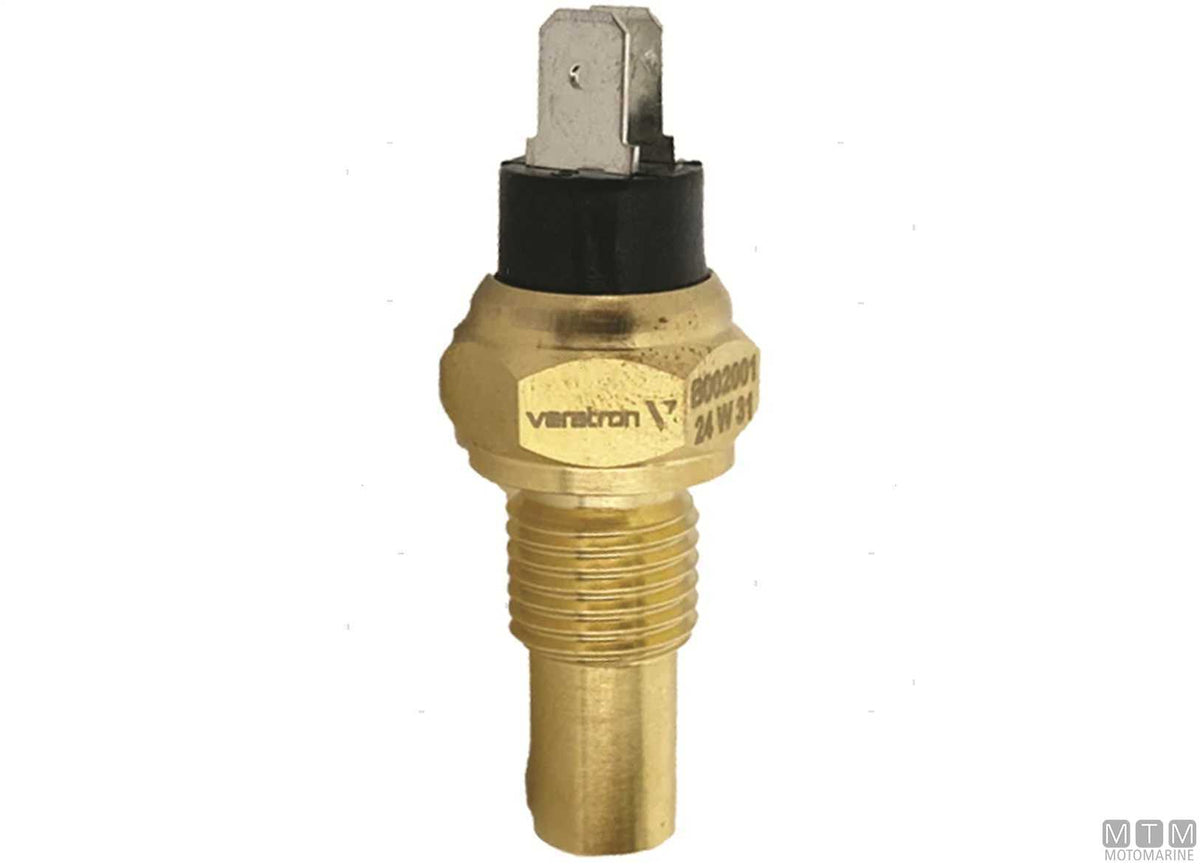 VDO temperature sensor 1/2x14 2-pole - original photo Motomarine Srl