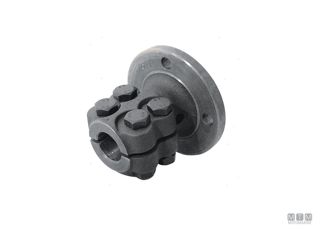 Coupling flange for shaft Ø40 mm Hurth HBW/HSW - original photo Motomarine Srl
