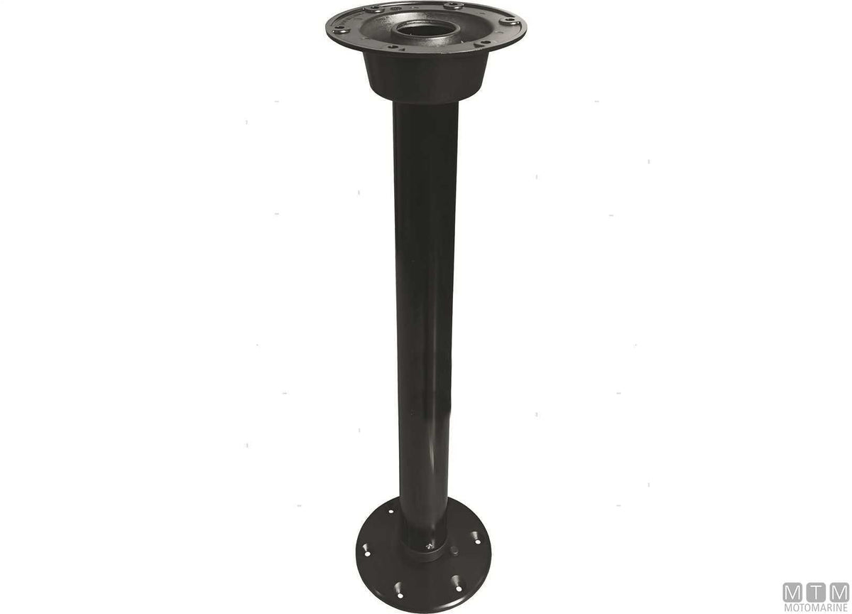Twist Lock table support H70 cm in black aluminium - original photo Motomarine Srl