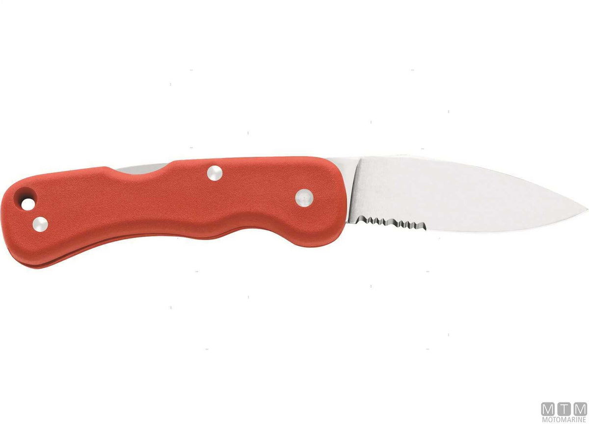MAC JACK 697MS-R red folding knife, 8 cm blade - original photo Motomarine Srl