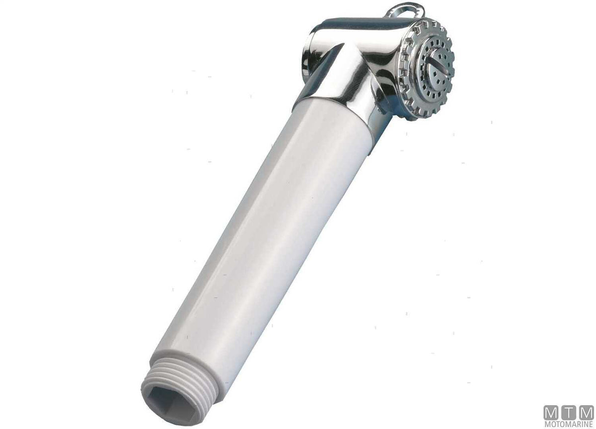 Round shower box for vertical flush mounting ABS chrome - original photo Motomarine Srl