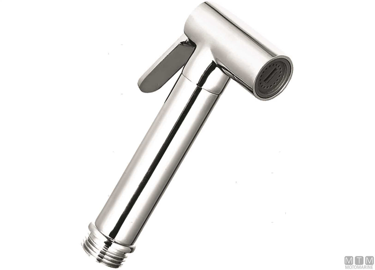 Round shower box for vertical flush mounting ABS chrome - original photo Motomarine Srl