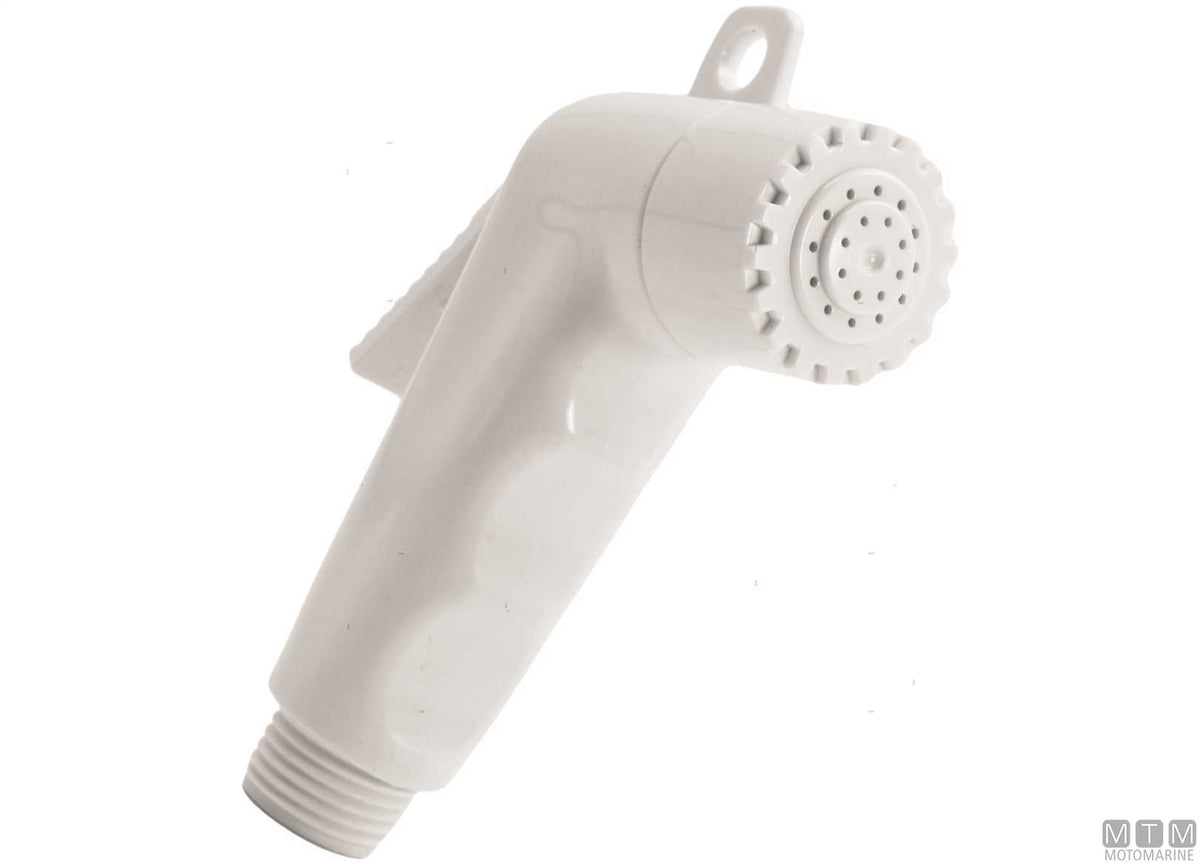Round shower box for vertical and horizontal flush mounting ABS chrome - original photo Motomarine Srl
