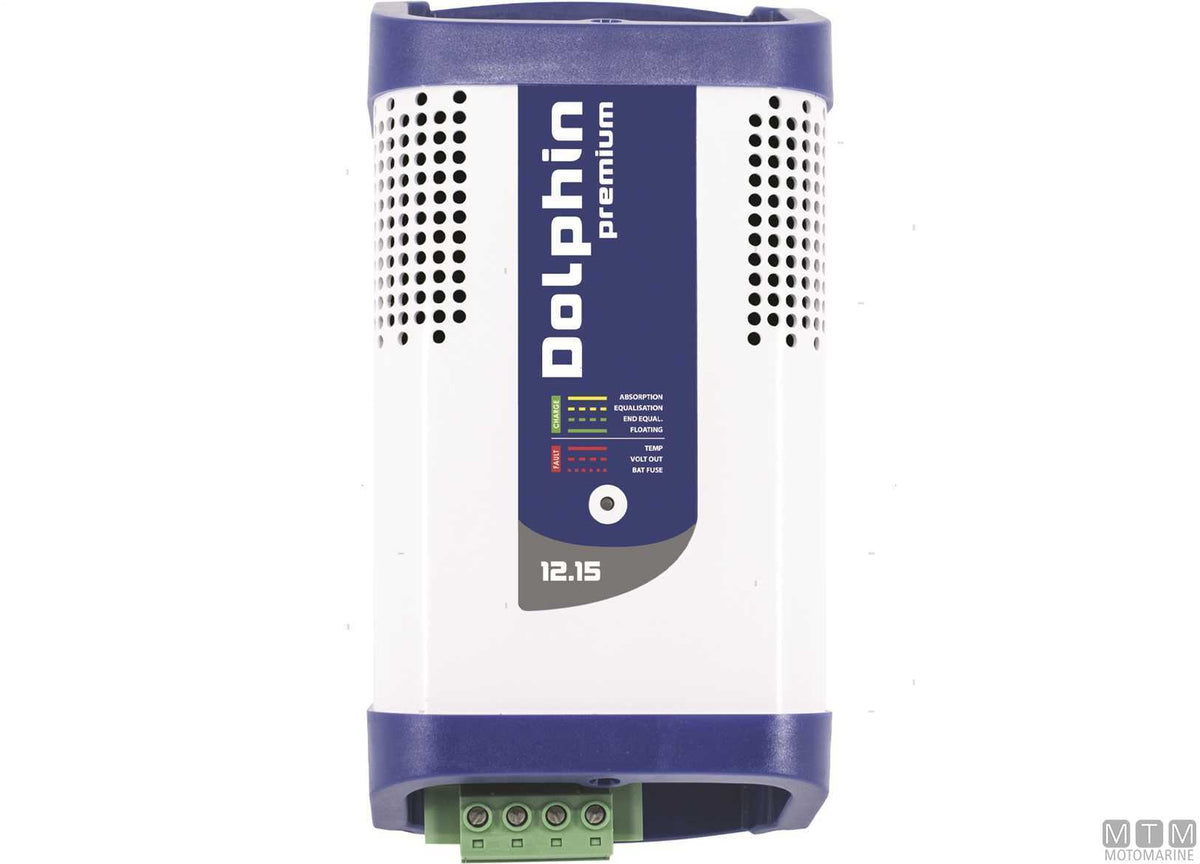 Dolphin Premium Battery Charger 12V 10A - original photo Motomarine Srl