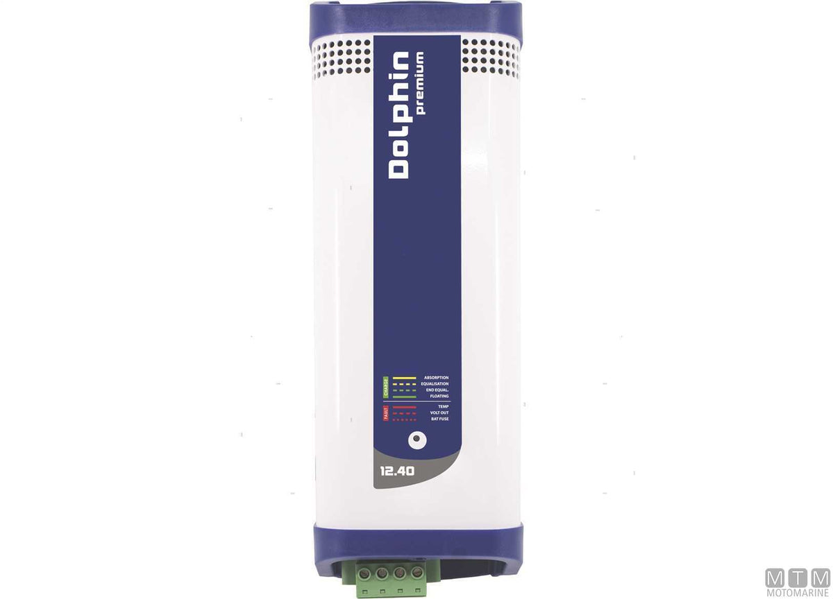 Dolphin Premium Battery Charger 12V 15A - original photo Motomarine Srl
