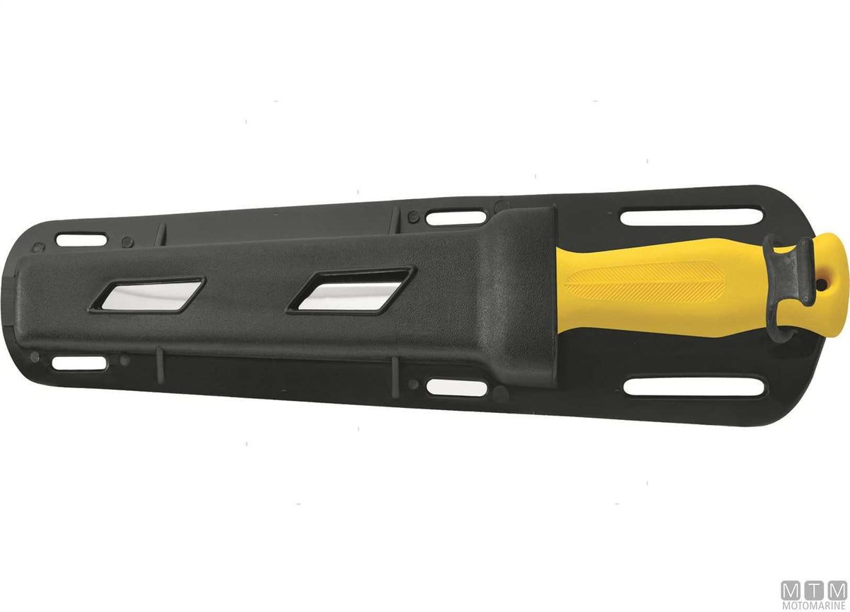 Mac Sub 16C-Y yellow knife, 15 cm blade - original photo Motomarine Srl