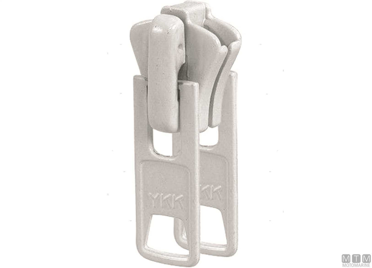 YKK zip slider black - original photo Motomarine Srl