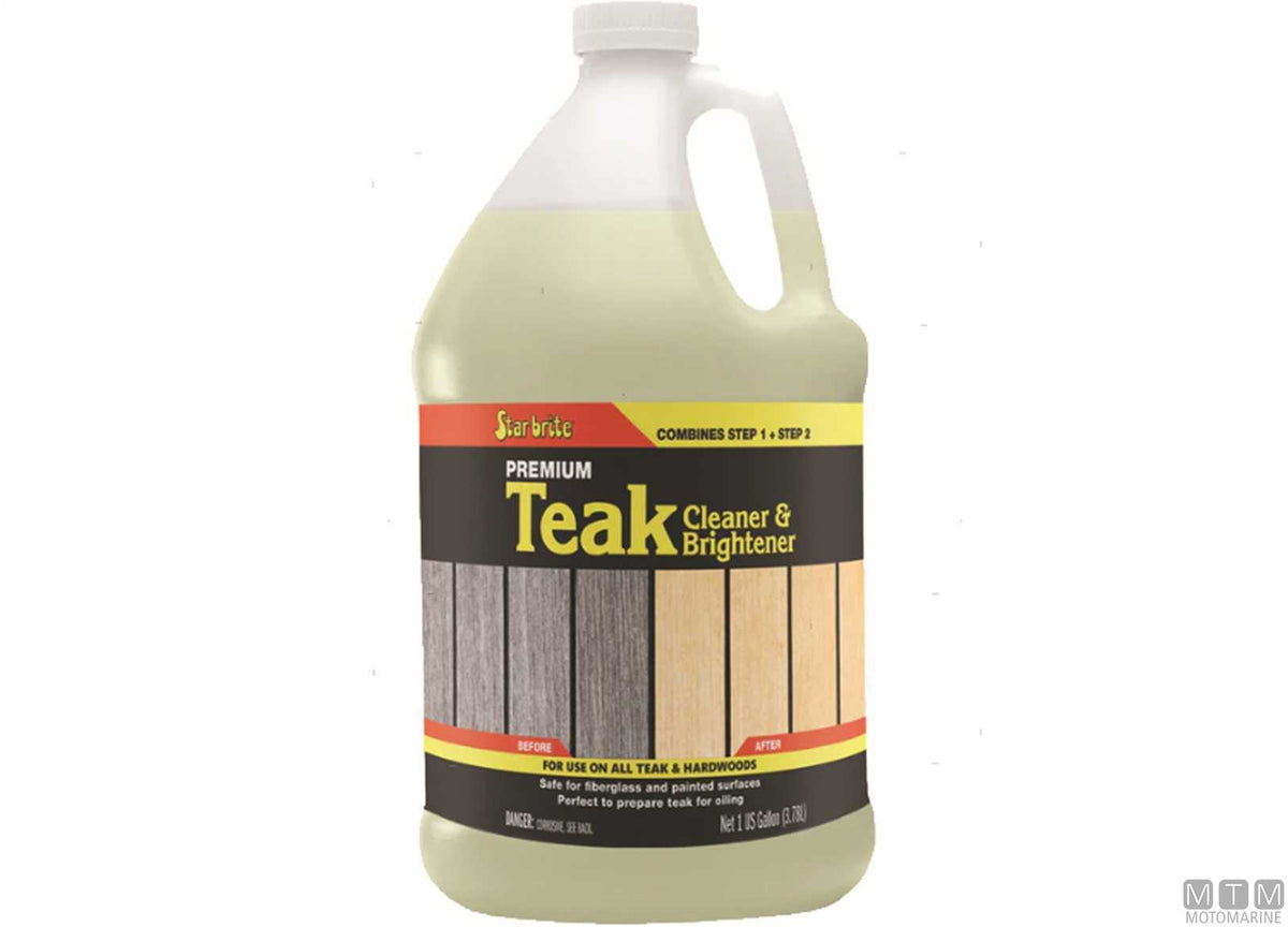 Star Brite 100% Sea Safe Teak Cleaner & Brightener 3.8 l - original photo Motomarine Srl