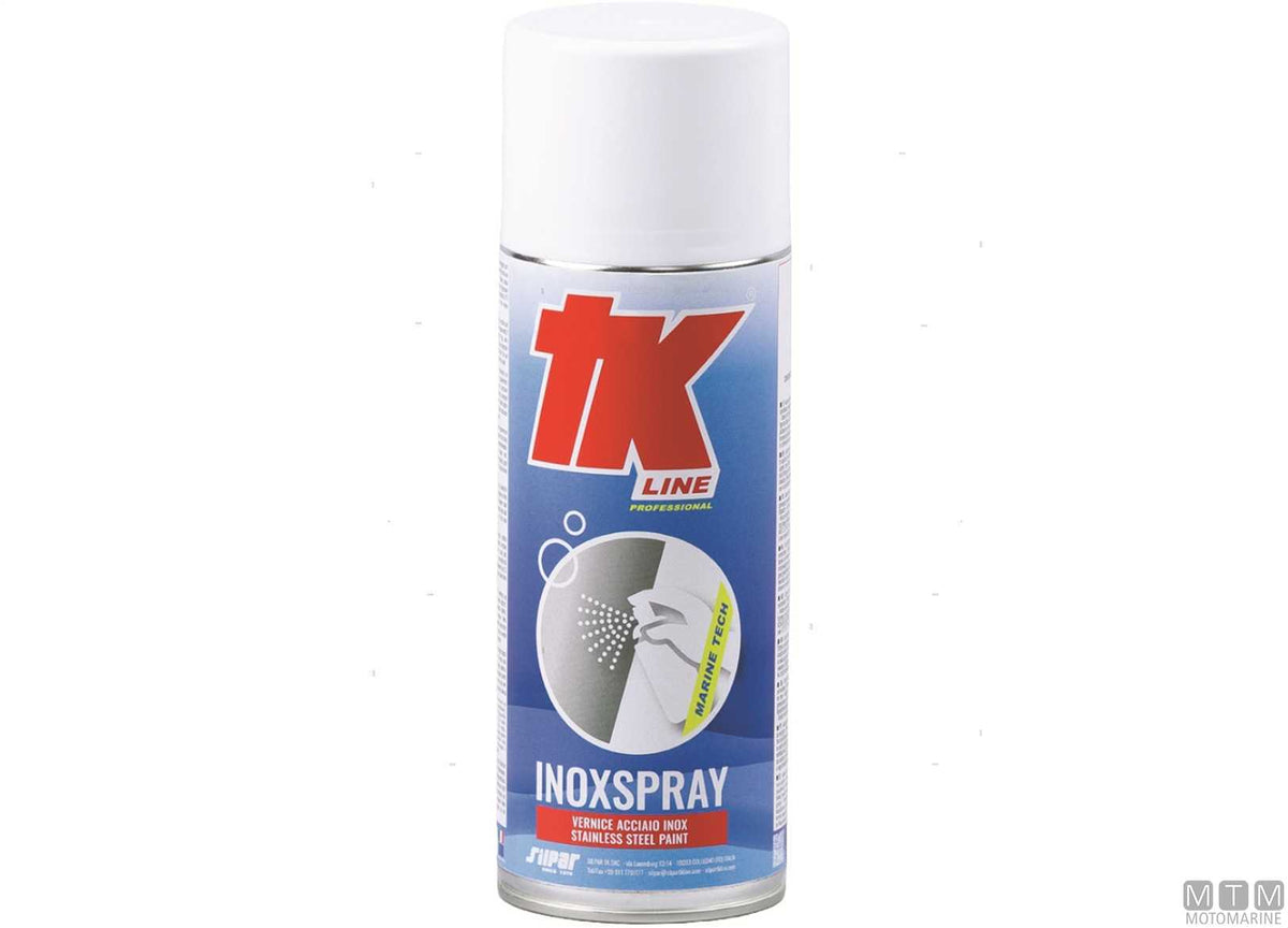 TK Metalzinc metallic spray paint 400 ml - original photo Motomarine Srl