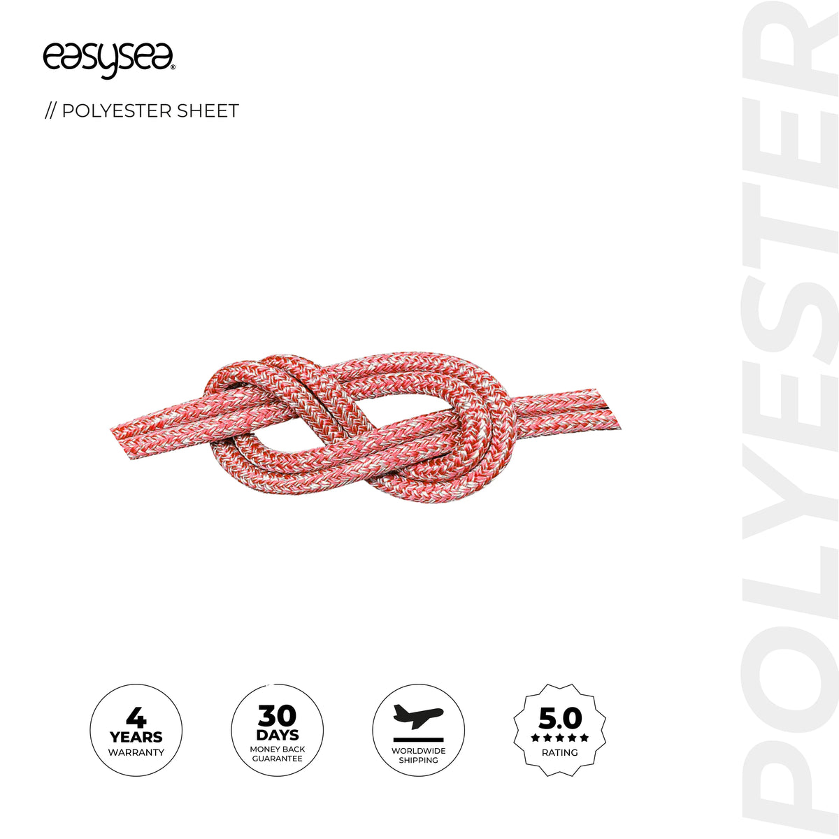 Écoute en polyester