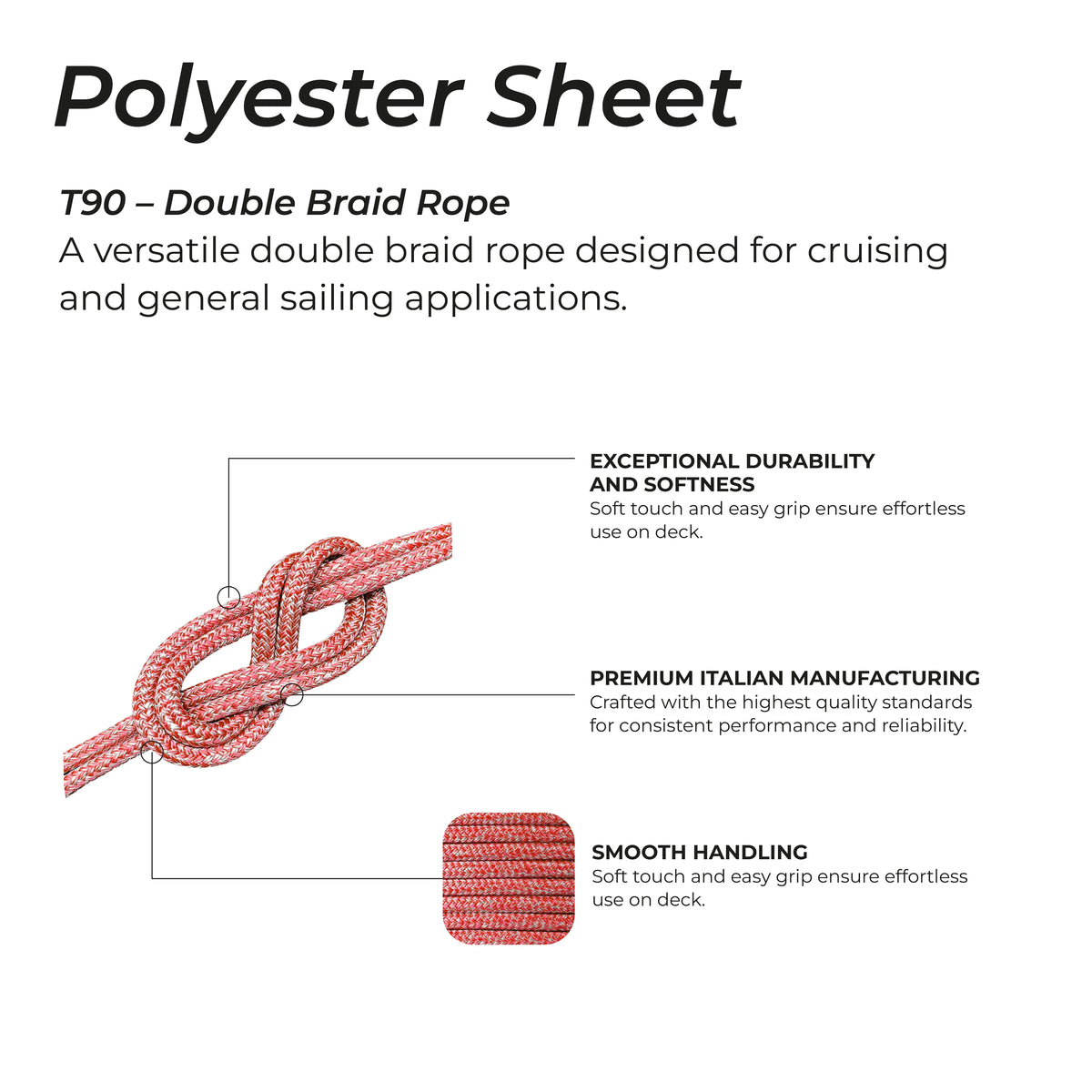 Polyester Sheet — front view