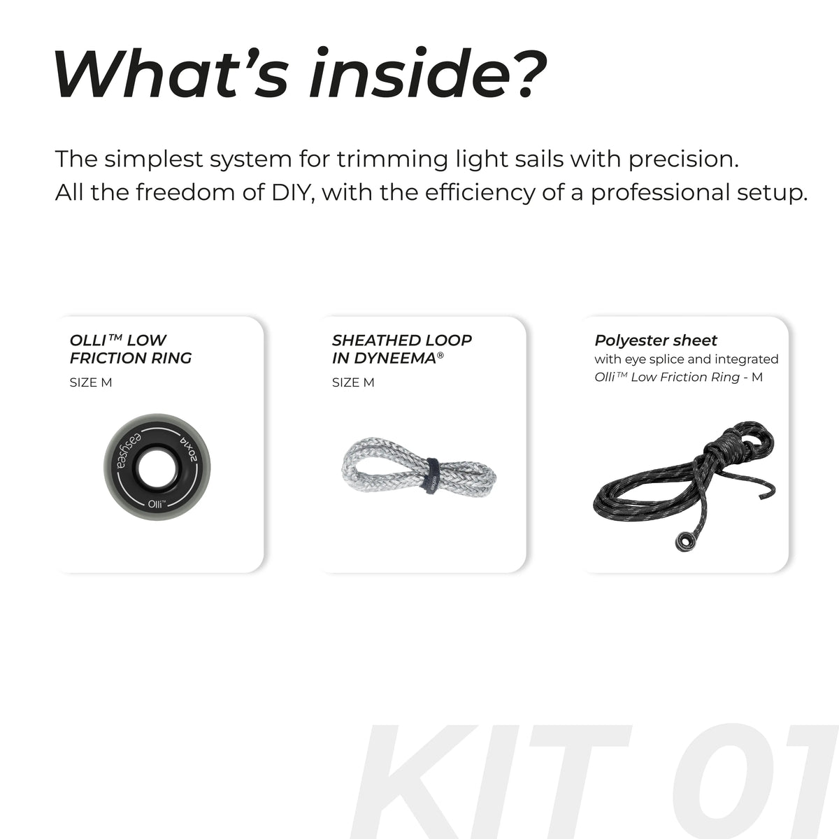 Kit EasyBarber — front view
