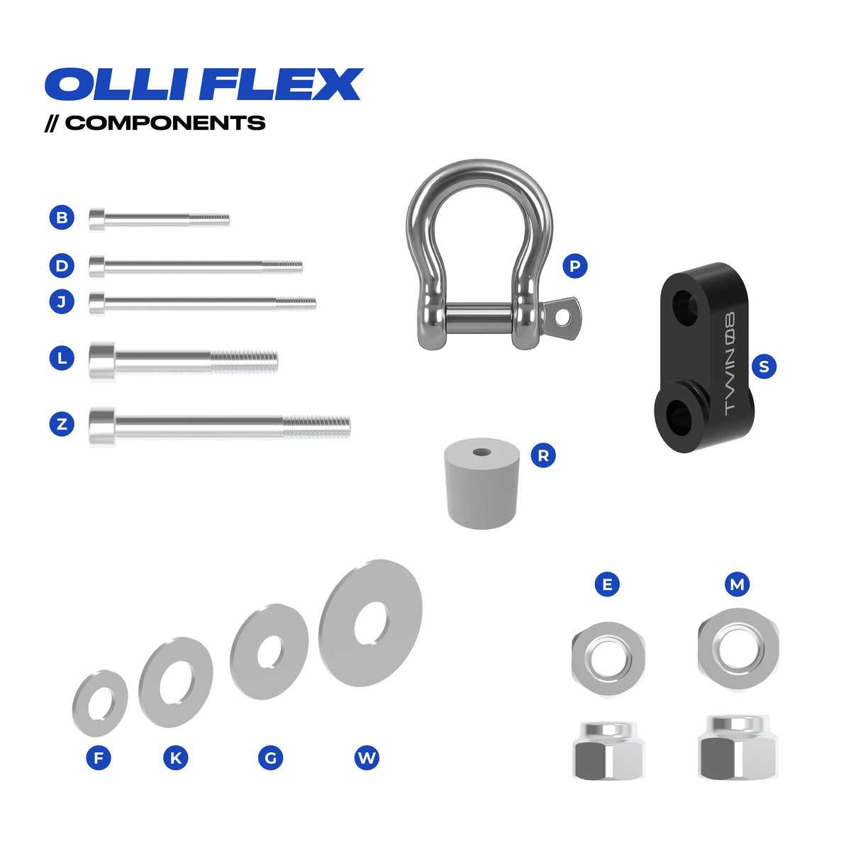 Olli Flex Conversion Kit L HL / Components