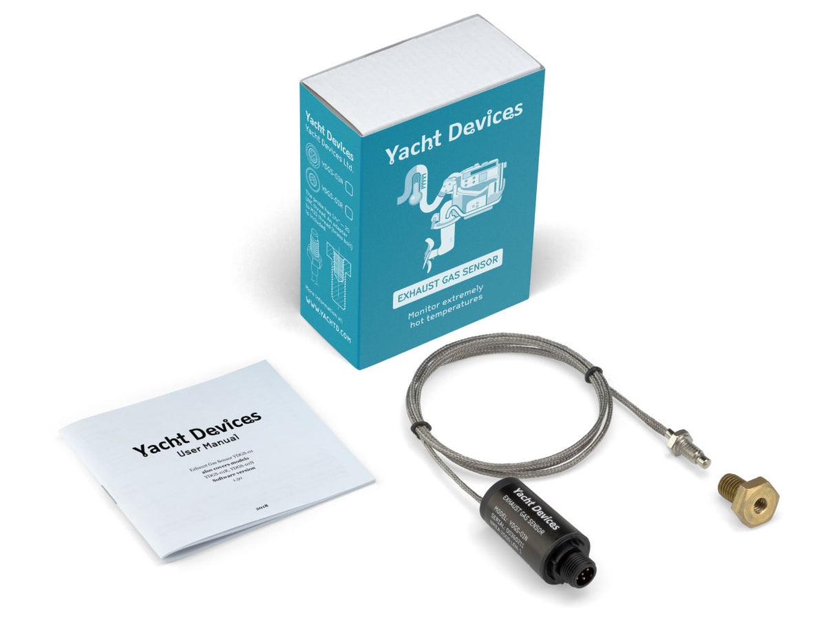 Yacht Devices Exhaust Gas Sensor YDGS-01 — NMEA 2000 Micro Male