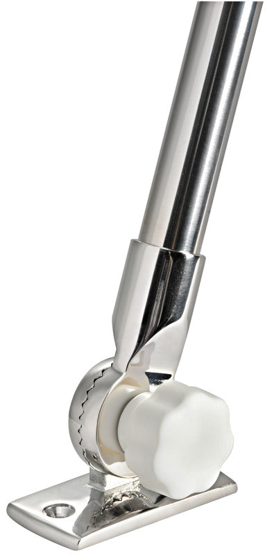 Foldable led light pole 360° inox 60 cm - foto originale Osculati Srl