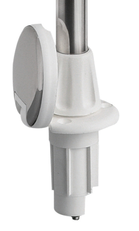 Pull-out white lightpole 60 cm - foto originale Osculati Srl