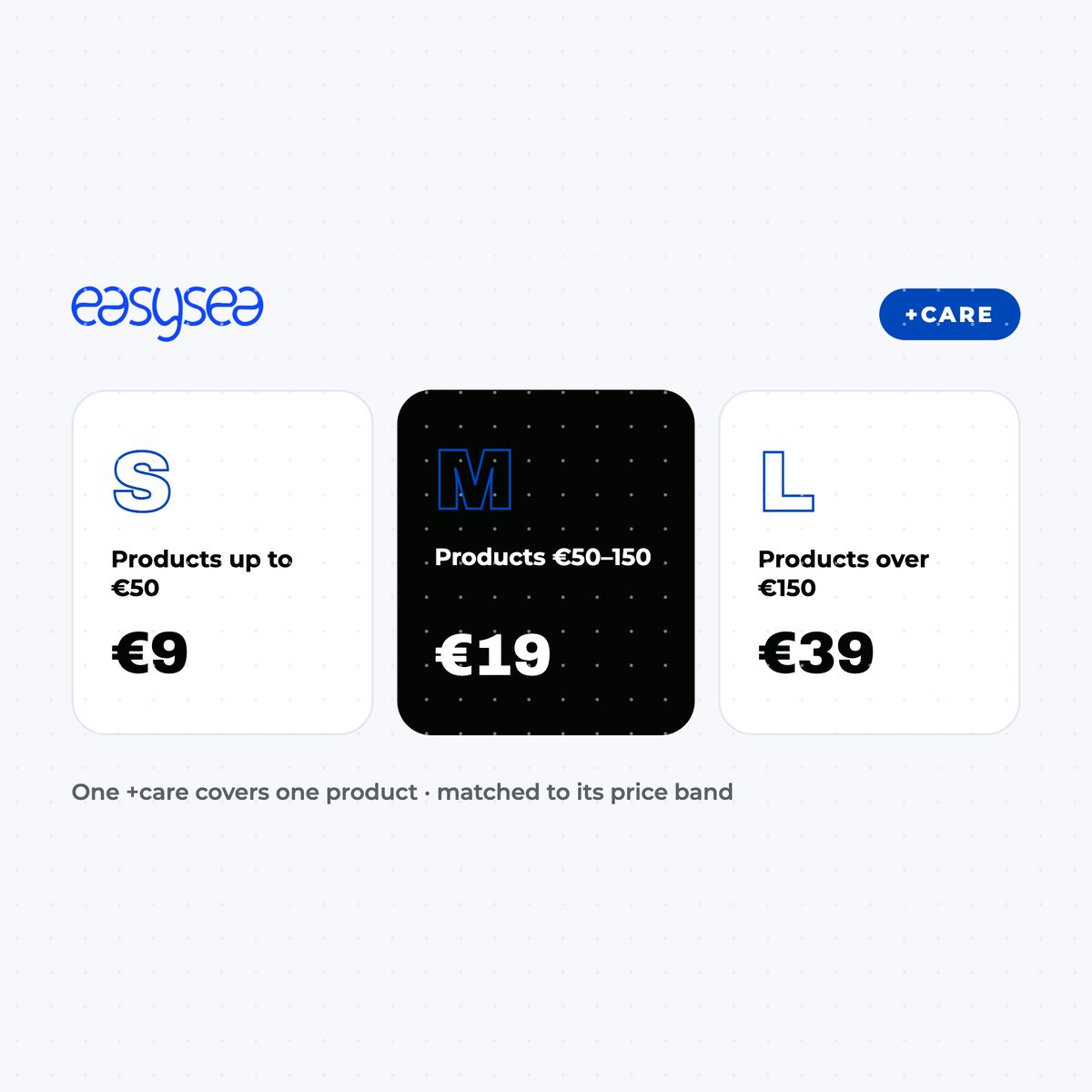 easysea +care extended warranty — bands