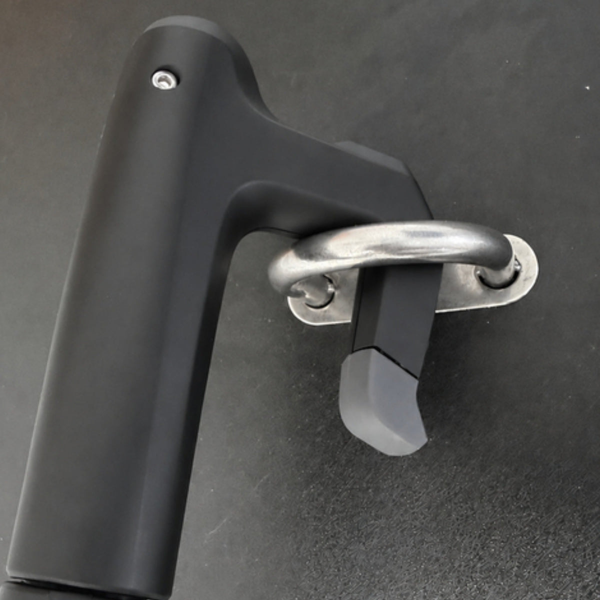 Jake Starter Kit: boat hook head catching a stainless steel handle