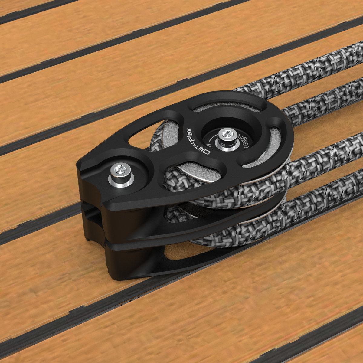 Olli Flex HL 50, double mounted on deck