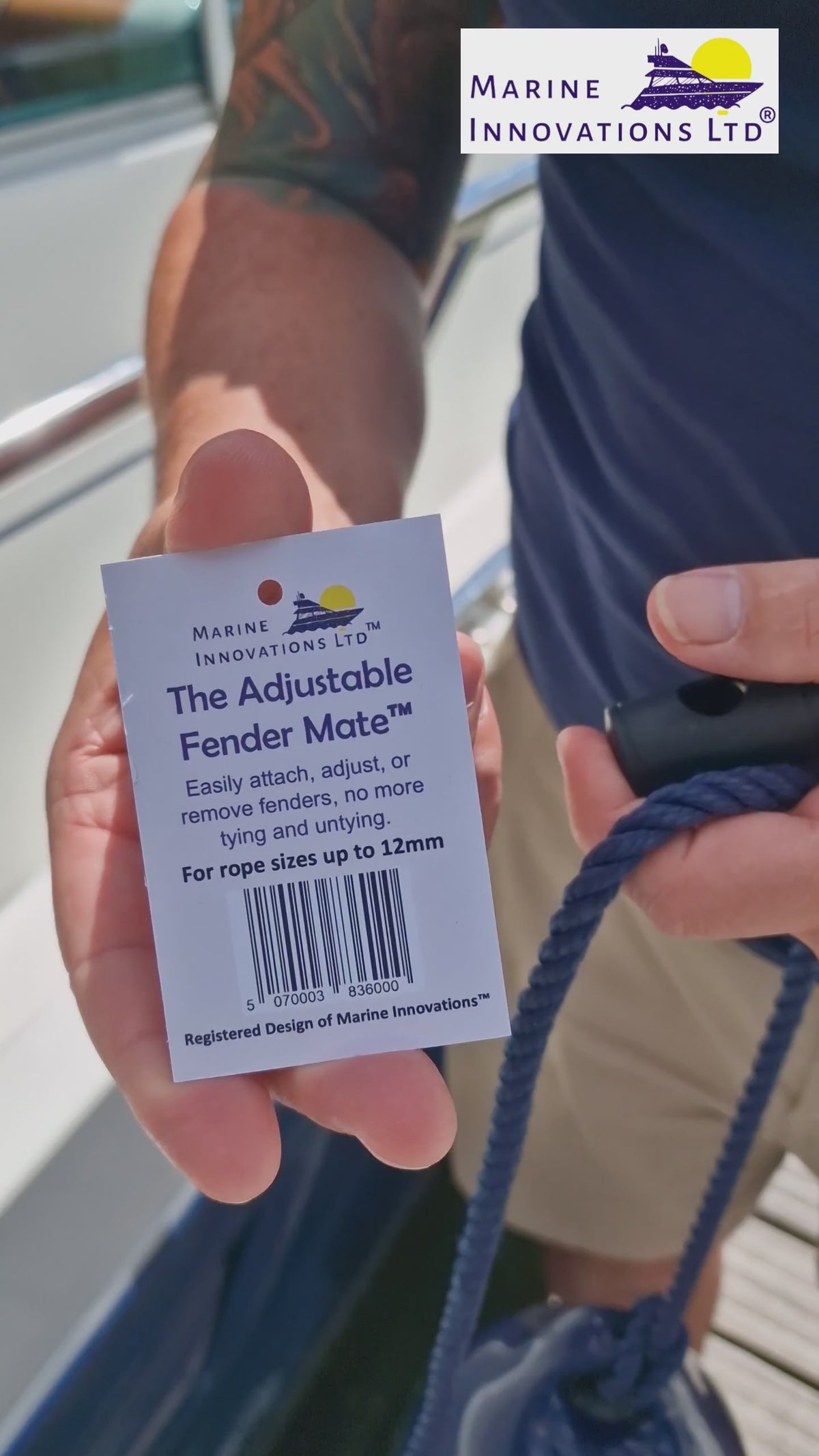 Adjustable Fender Mate instructional video by Marine Innovations